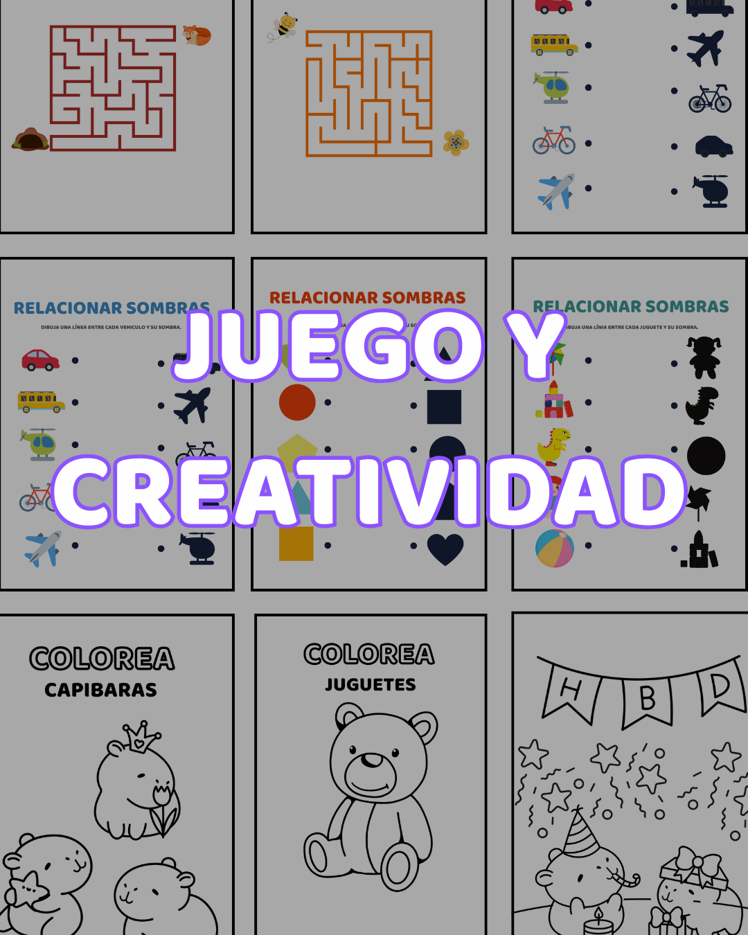 🧩Aprender Jugando ·  2 y 3 años