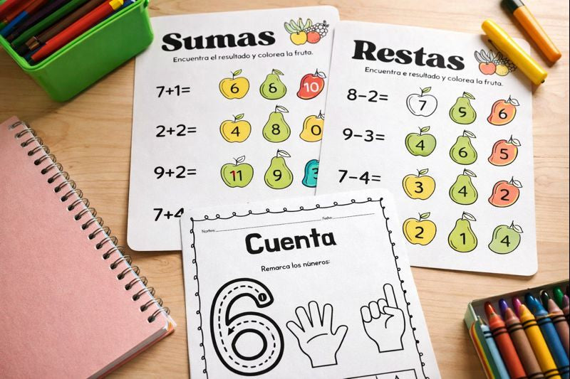 🧩Pack Aprender en Casa · 3 a 6 años